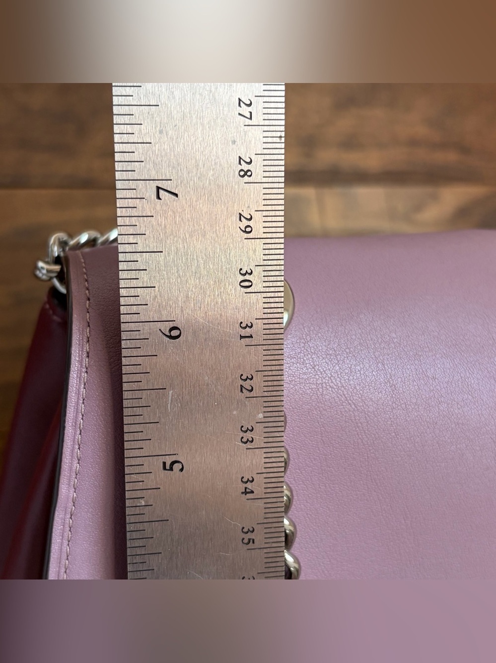 Coach Cassidy Colorblock Jasmine Multi Leather Chain Crossbody Shoulder Bag - Picture 8 of 16